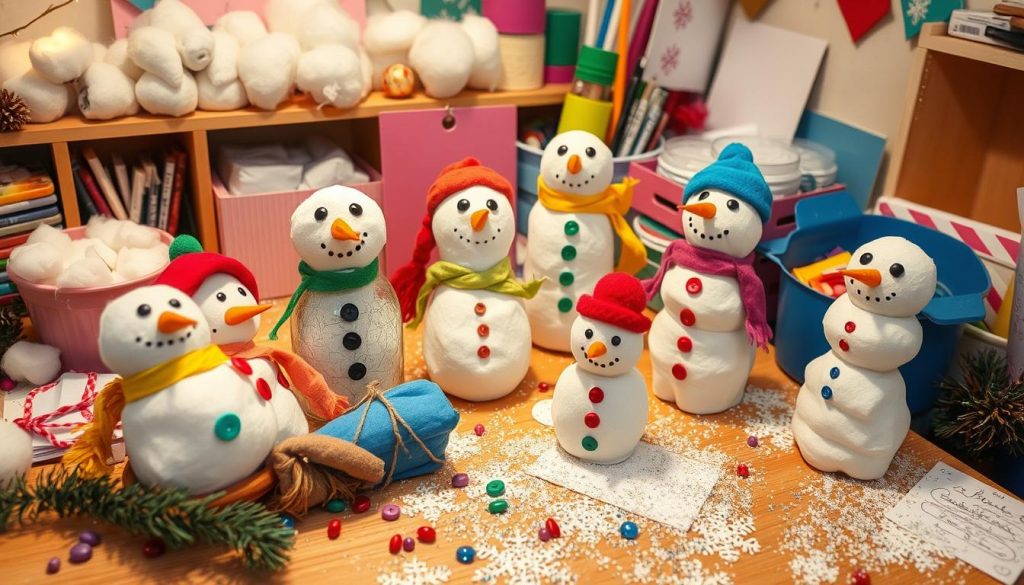 Easy snowman crafts