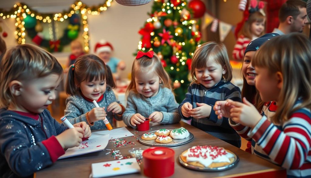 Kids christmas party activities