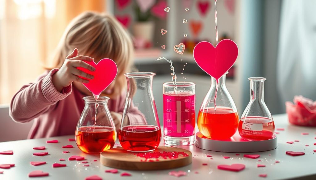 Valentine's Day science activities for toddlers