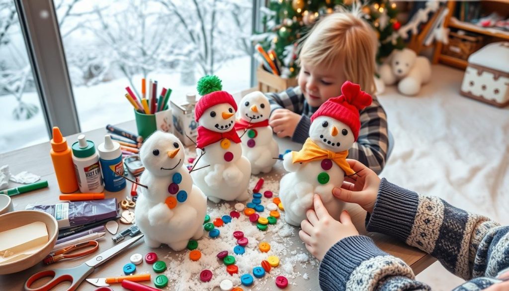 easy snowman crafts for toddlers