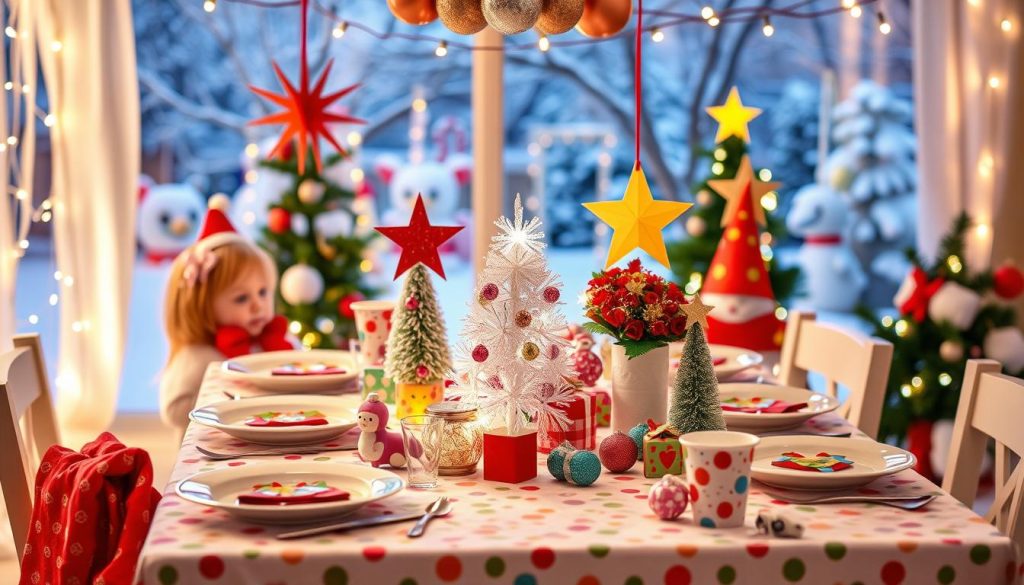 kids christmas party ideas decorations