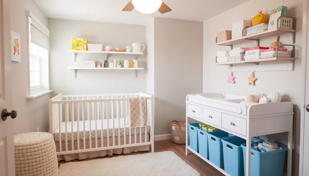 newborn organization ideas small space