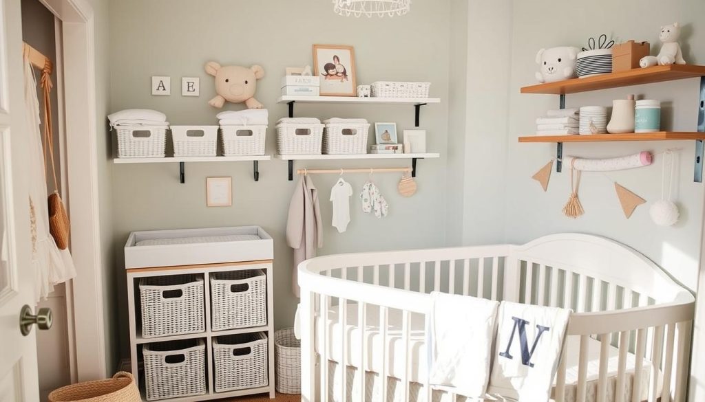 newborn organization ideas small space