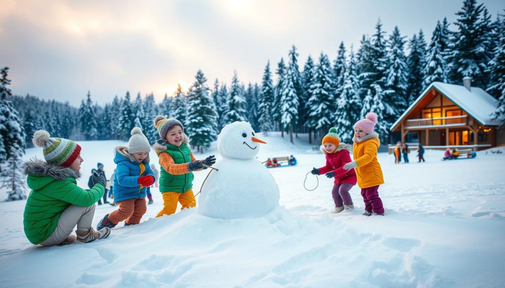 outdoor december activities for kids