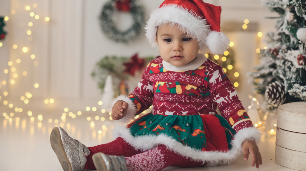 Kids Christmas Dress Outfit