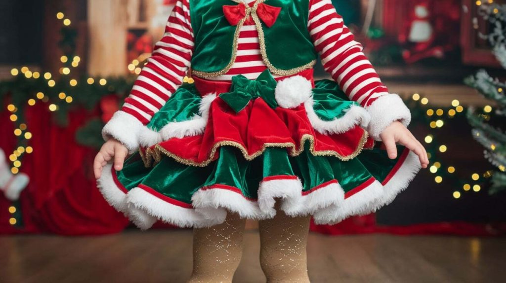 Kids Christmas Dress Outfit