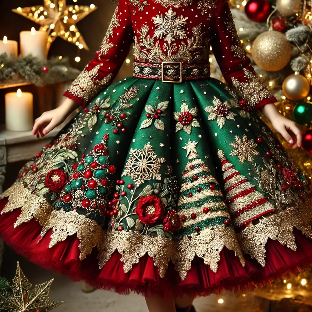 Kids Christmas Dress Outfit