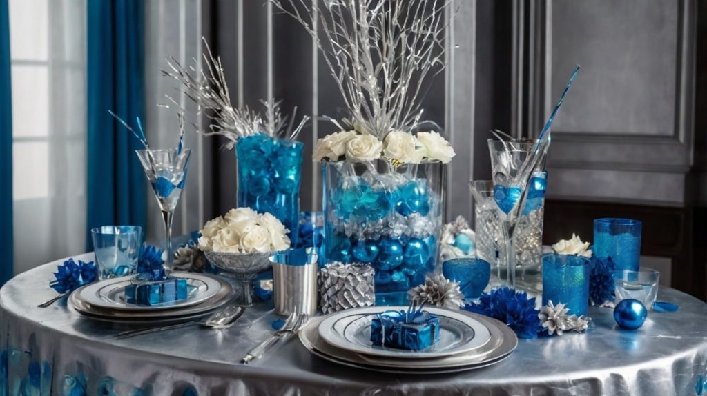 blue decor