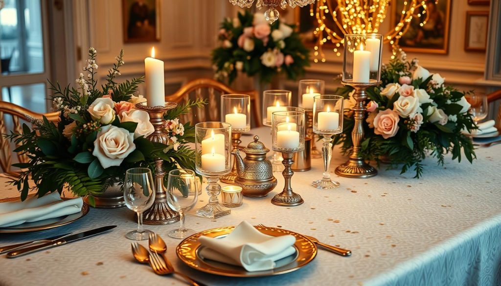 elegant tablescapes for new year