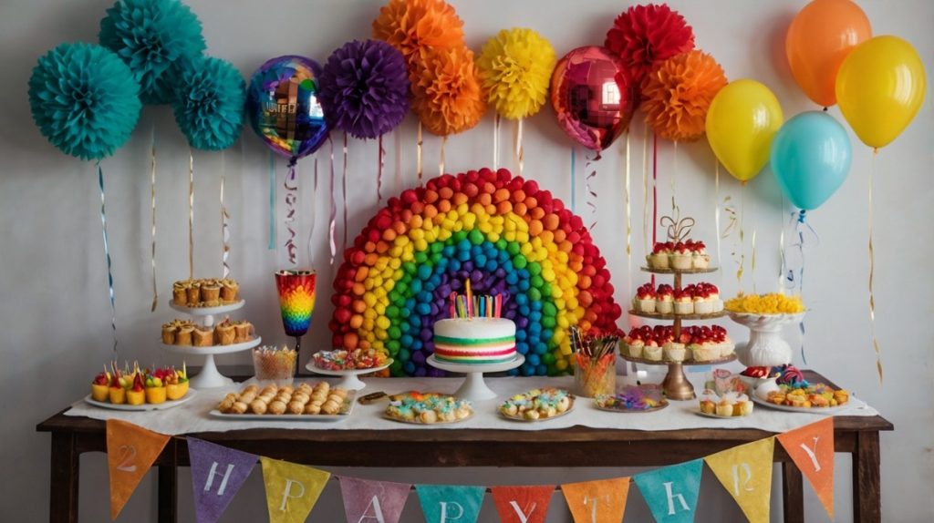 rainbow decor