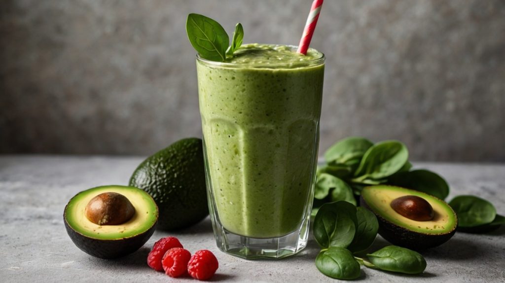 Avocado and Spinach Spring Smoothie