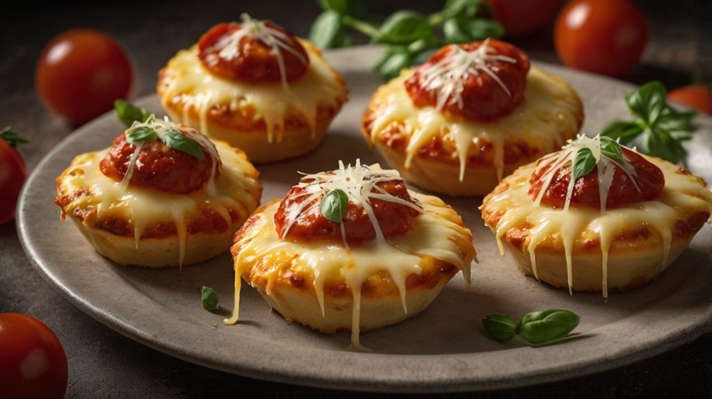 Cheesy Pizza Bites