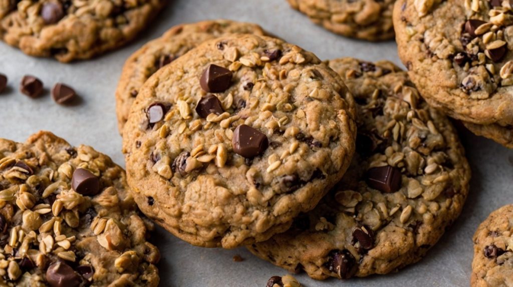 Chocolate Chip Granola Cookies