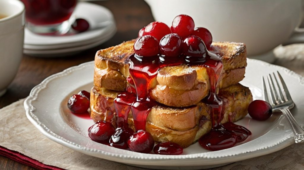 Cranberry French Toast Casserole