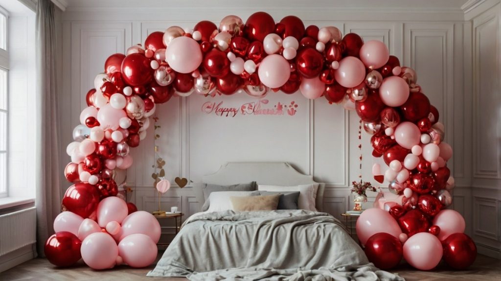 Decorate with New Year Balloons for a Unique Touch