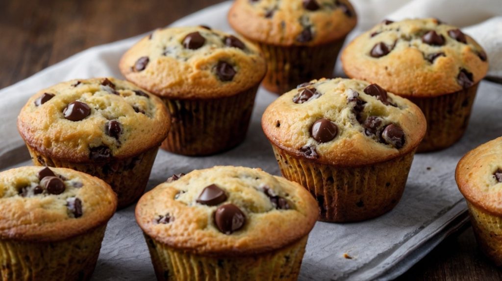 Easy Chocolate Chip Muffins Without Buttermilk