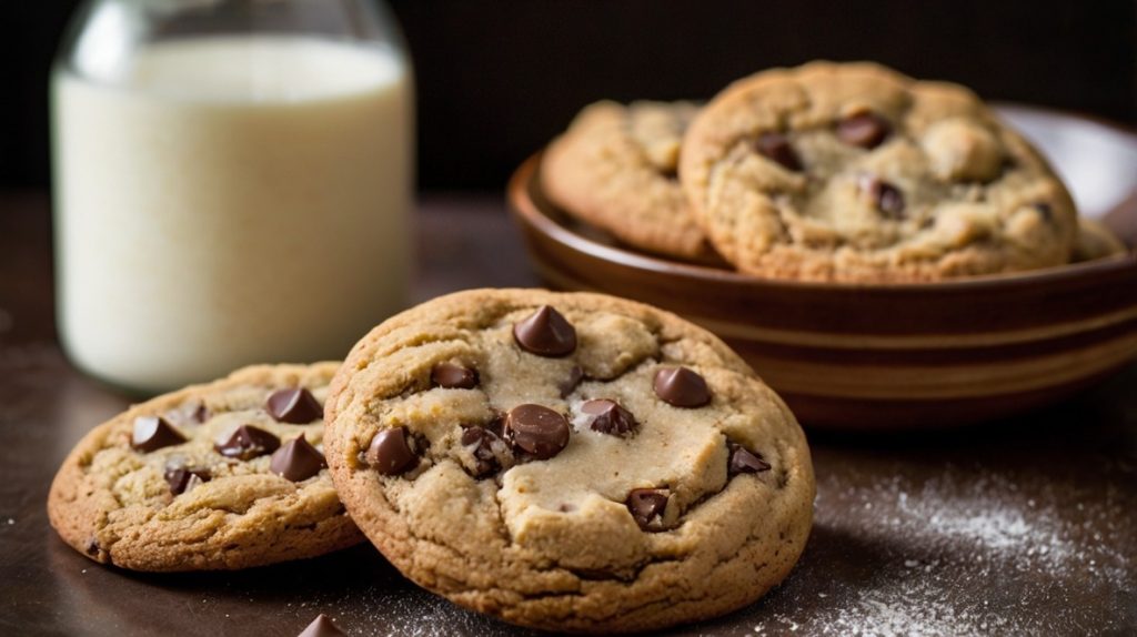 Gooey Oatmeal Chocolate Chip Cookies