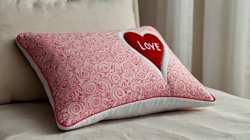 Interactive Flip Pillow with Hidden Message