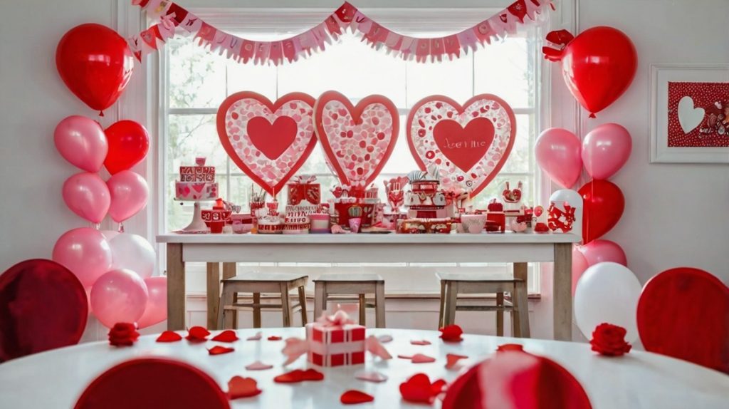 Kid-Friendly Valentines Games Decor