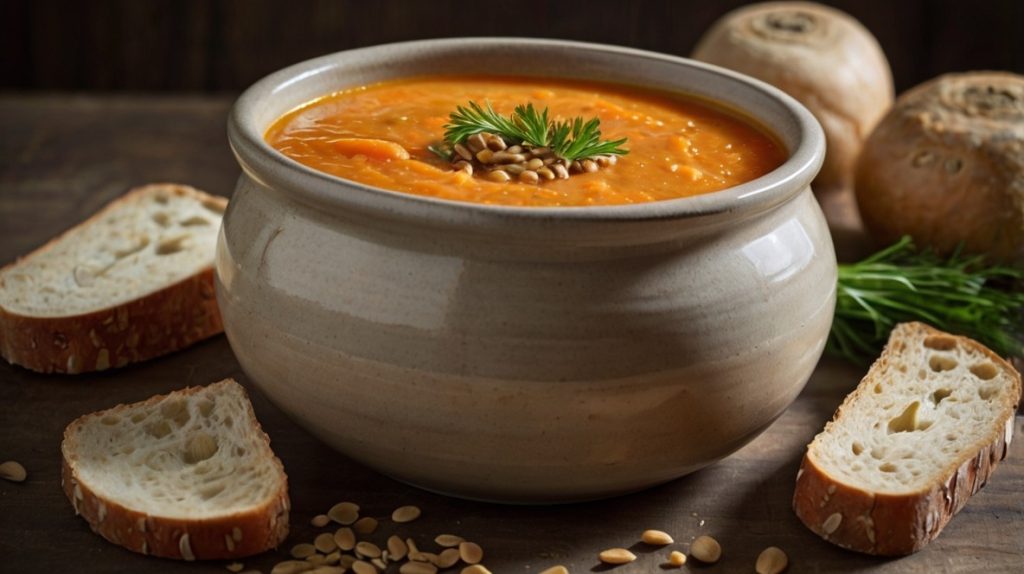 Light Lentil and Carrot Soup