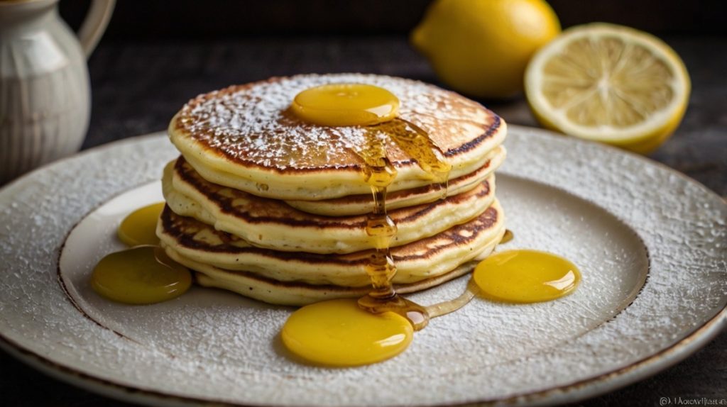 Light and Fluffy Lemon Ricotta Pancakes