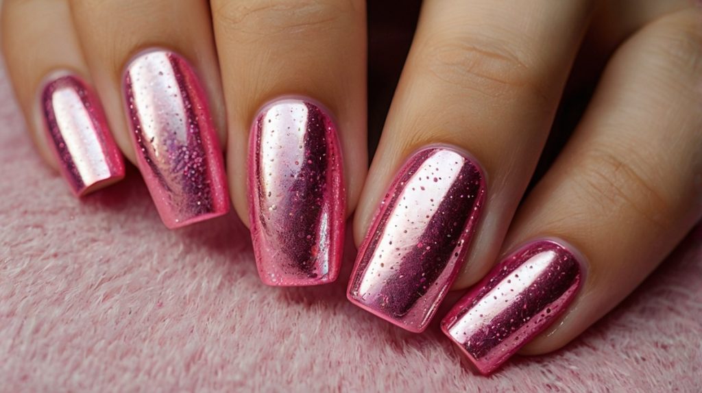 Metallic Pink Valentine Vibes