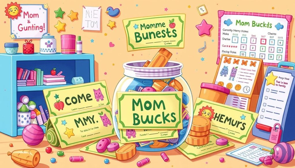 Mom Bucks Reward System For Kids