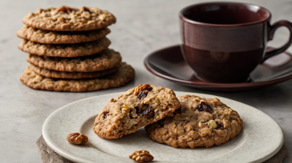 Oatmeal Raisin Walnut Cookies