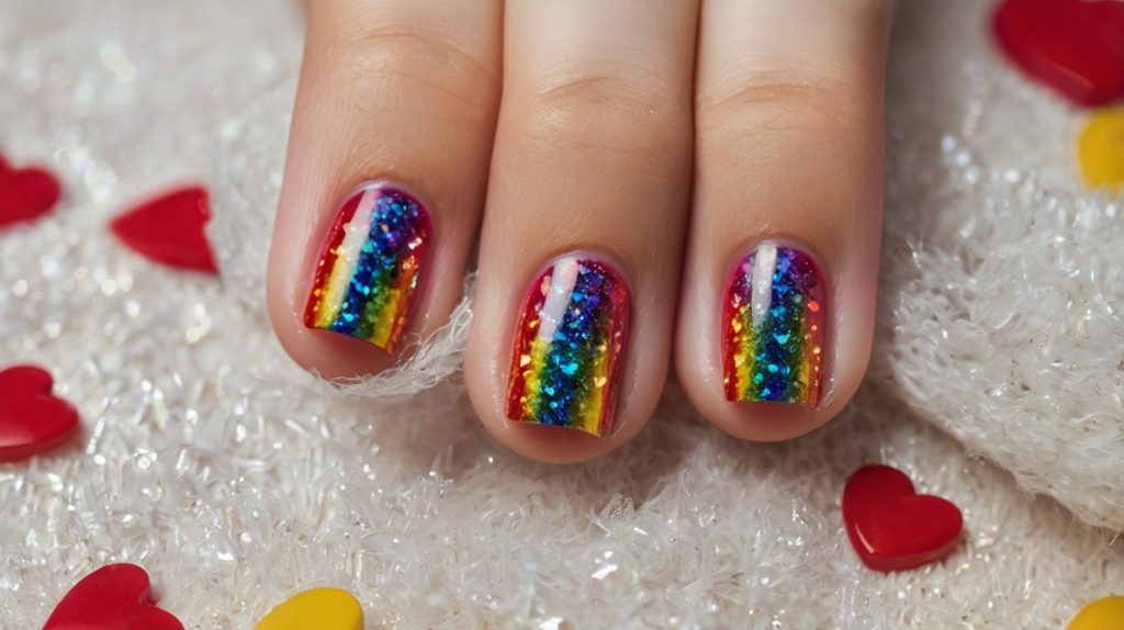 Rainbow Hearts for Fun