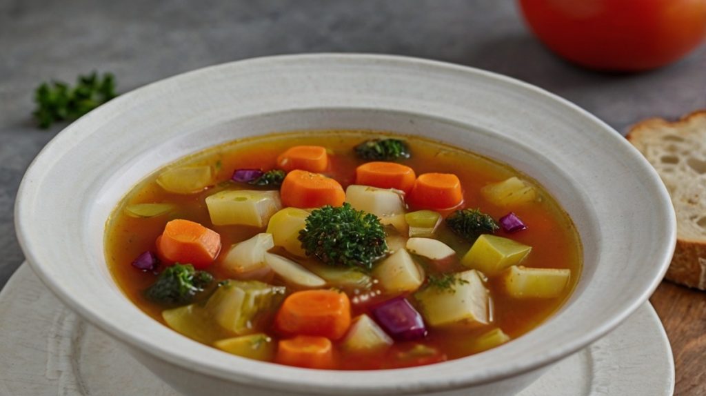 Rainbow Vegetable Soup