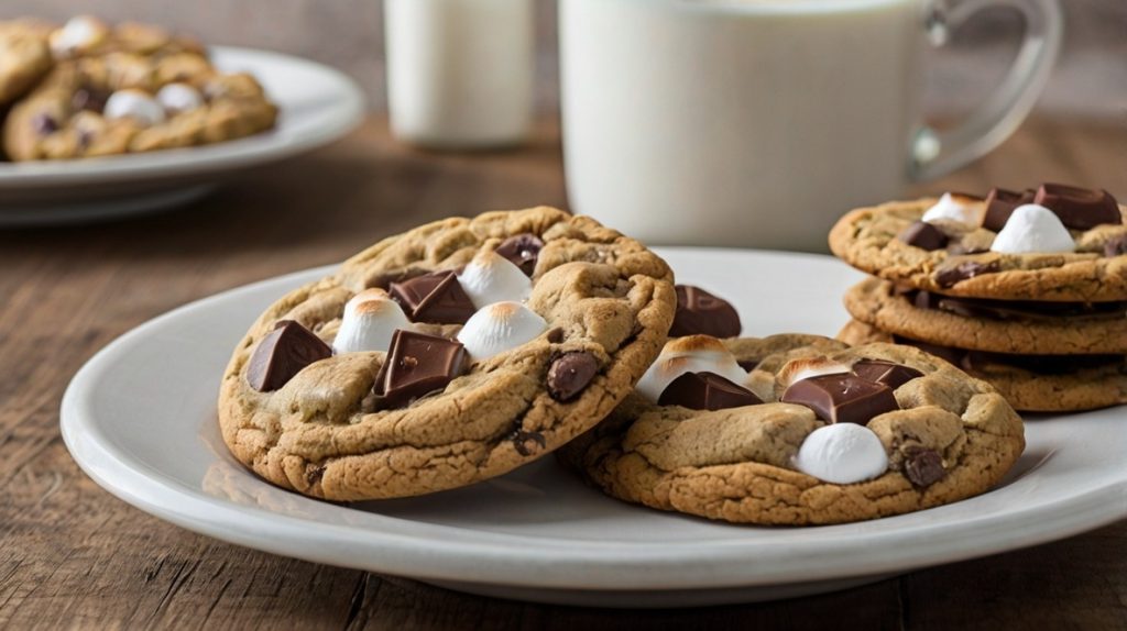 S'mores Chocolate Chip Cookies