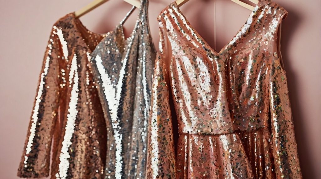 Sparkly Sequins and Glitter Dresses