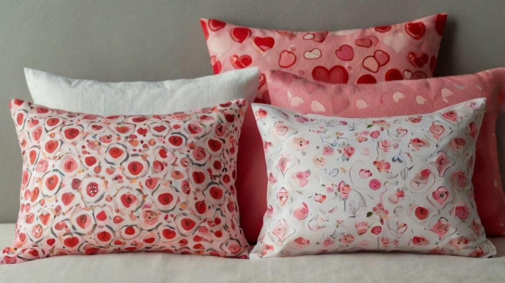 Valentine’s Themed Pillowcases