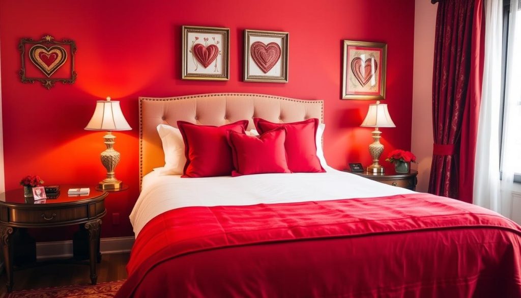 red bedroom decor ideas