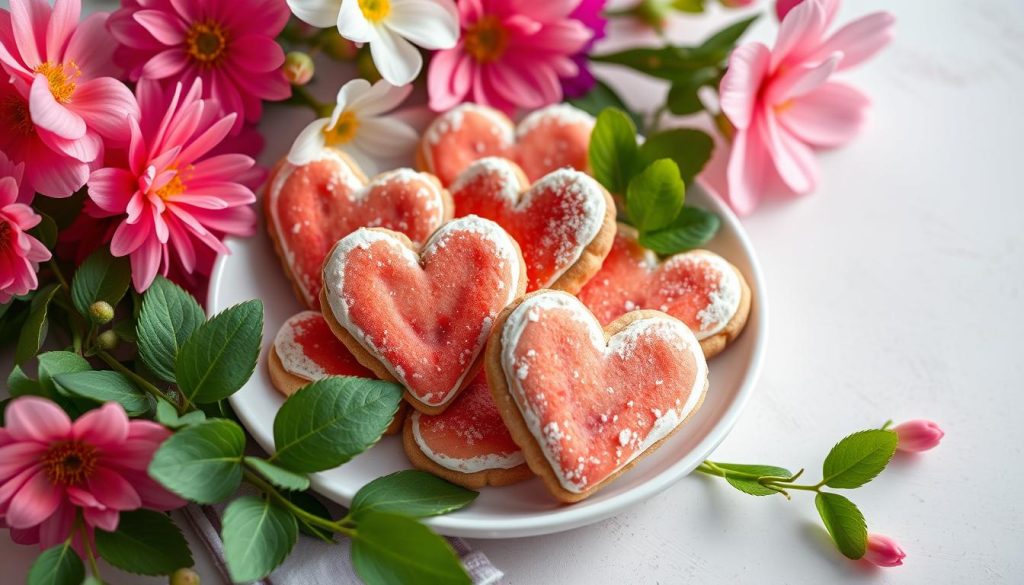 strawberry sugar cookies