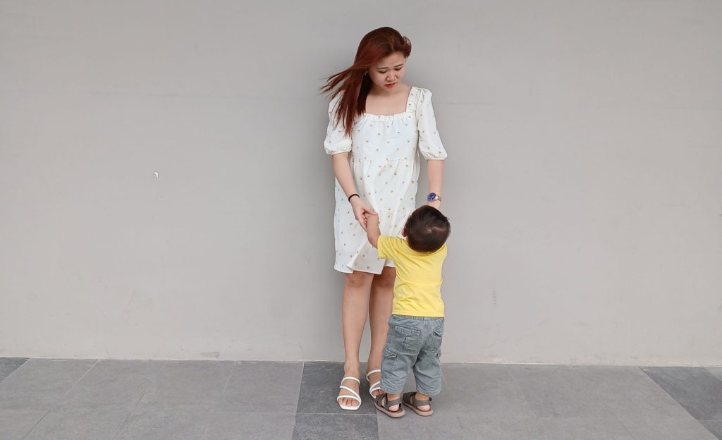 mommy and kid