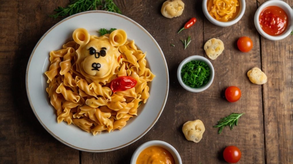 Animal-Shaped Pasta with Tasty Sauces