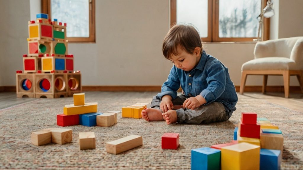 Building with Blocks for Spatial Awareness