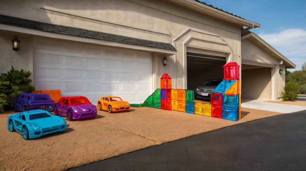 Car Garage and Parking Lot Play