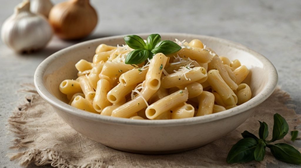 Creamy Garlic Parmesan Macaroni