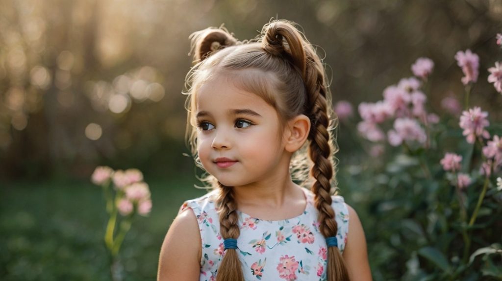 Cute Bubble Ponytails