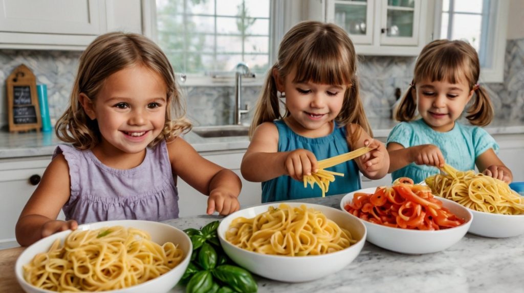 DIY Pasta Bar for Kids