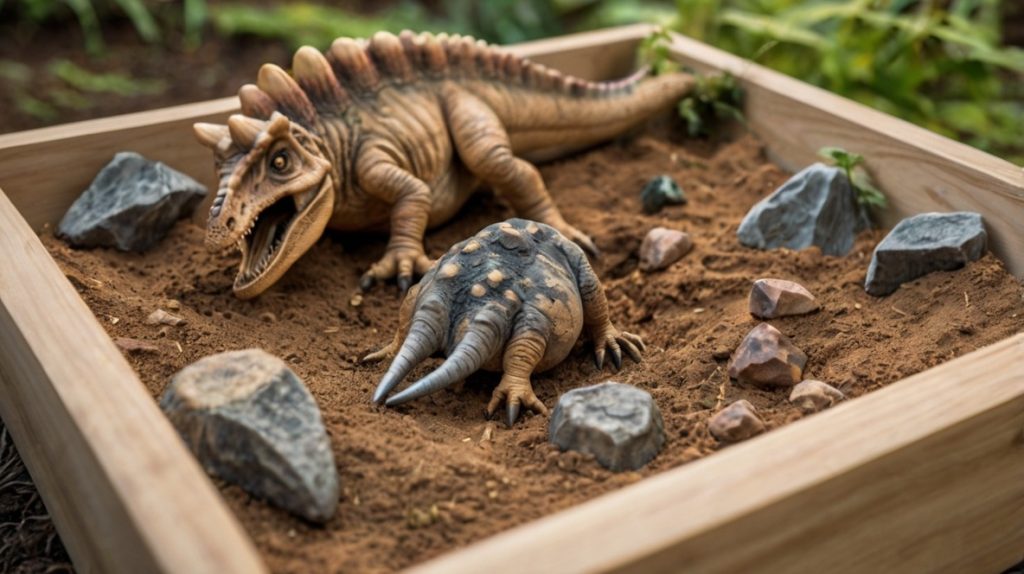 Dinosaur Dig Sensory Box