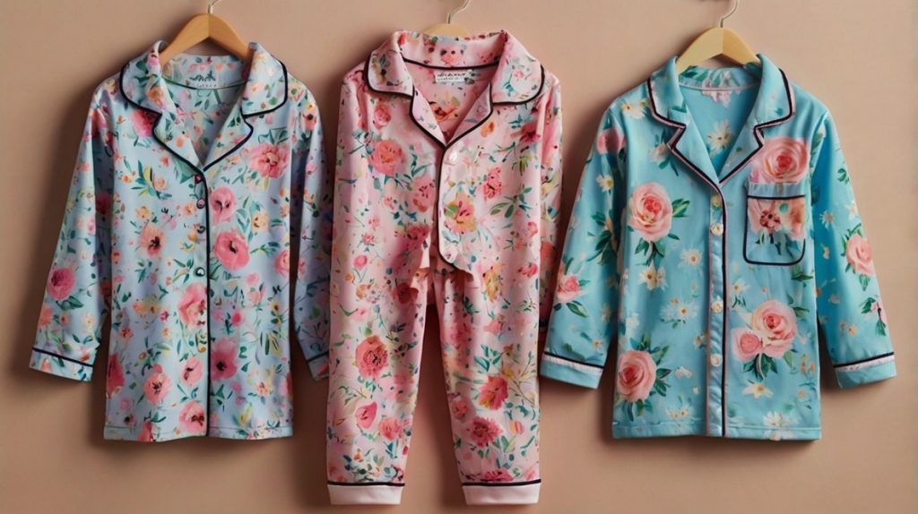 Floral Print Pajama Sets