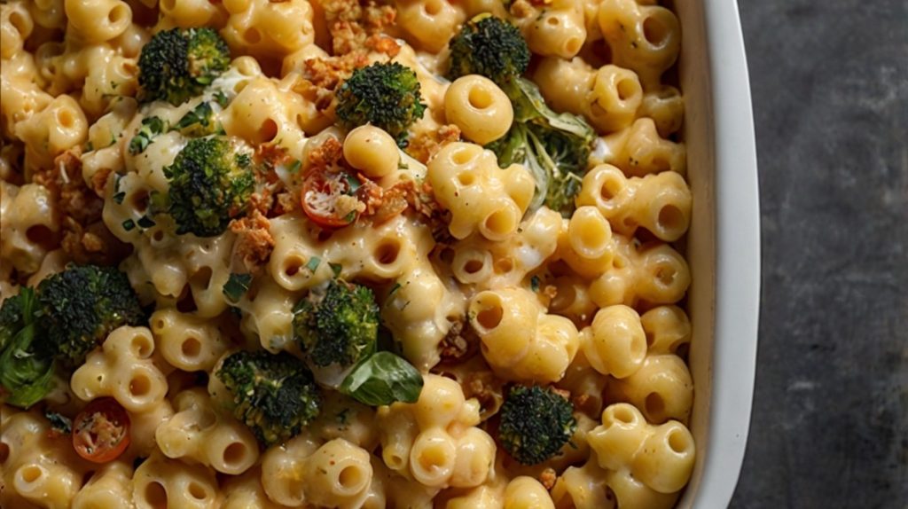 Healthy Veggie-Loaded Mac and Cheese