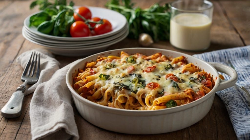 Hidden Veggie Pasta Bake