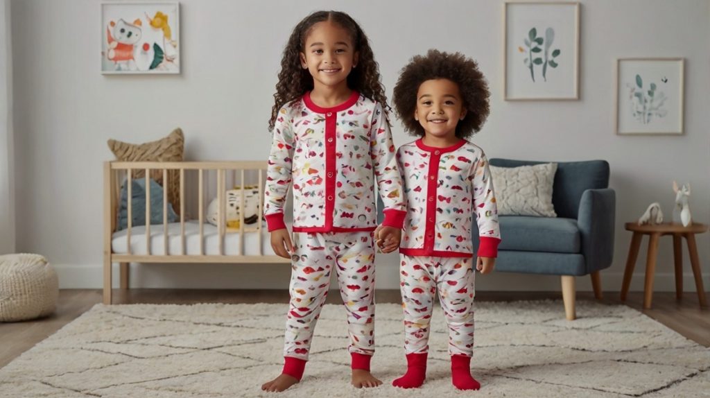 Pajamas with Built-in Footies