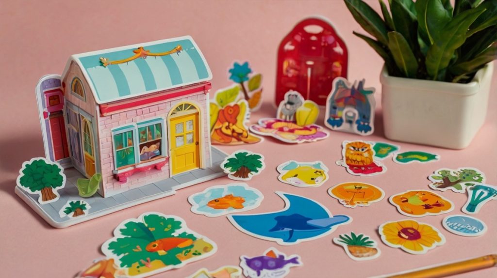 Puffy Sticker Playsets