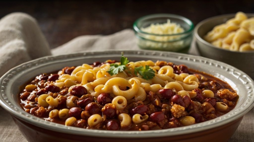 Slow Cooker Chili Macaroni