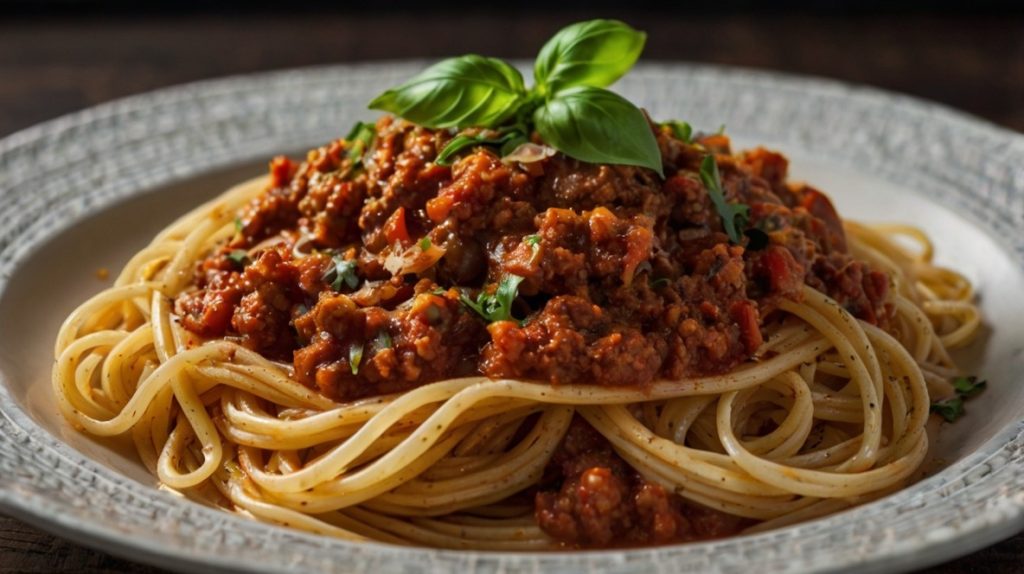 Veggie-Packed Spaghetti Bolognese